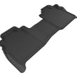 Load image into Gallery viewer, 3D MAXpider 2016-2019 Nissan Titan Crew Cab Kagu 2nd Row Floormats - Black - Main Product View