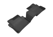 Load image into Gallery viewer, 3D MAXpider 2016-2020 Cadillac CT6 Kagu 2nd Row Floormats - Black - Main Product View