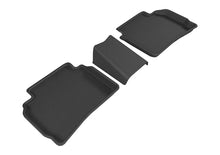 Load image into Gallery viewer, 3D MAXpider 2016-2020 Chevrolet Malibu Kagu 2nd Row Floormats - Black - Main Product View