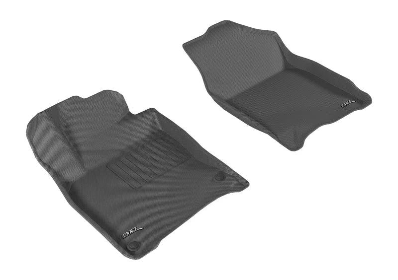 3D MAXpider 2016-2020 Honda Civic Kagu 1st Row Floormat - Black - Side View