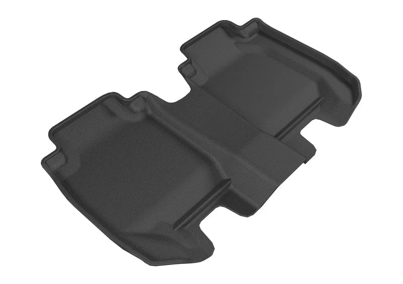 3D MAXpider 2016-2020 Honda Hr-V Kagu 2nd Row Floormats - Black - Main Product View