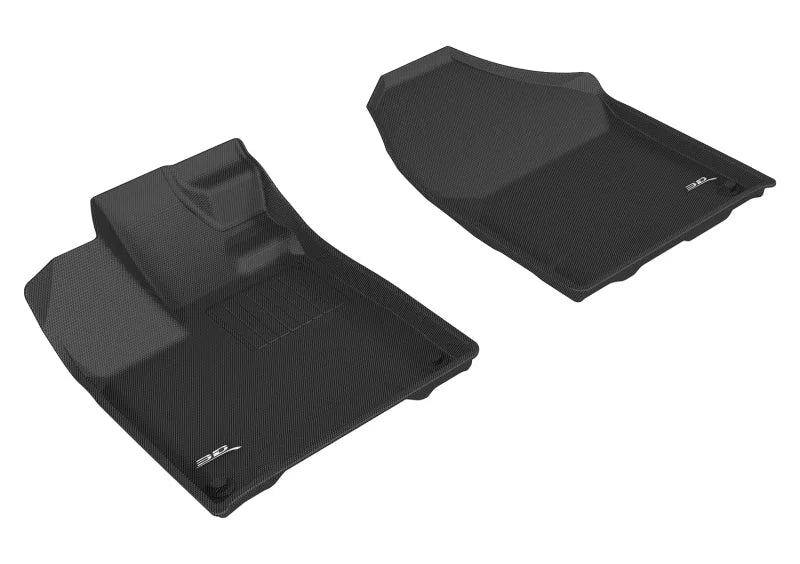 3D MAXpider 2016-2020 Honda Pilot/Passport Kagu 1st Row Floormat - Black - Main Product View