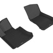 Load image into Gallery viewer, 3D MAXpider 2016-2020 Mercedes-Benz GLC-Class X205 Kagu 1st Row Floormat - Black - Main Product View