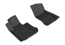 Load image into Gallery viewer, 3D MAXpider 2016-2020 Mercedes-Benz GLC-Class X205 Kagu 1st Row Floormat - Black - Main Product View