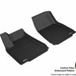 Load image into Gallery viewer, 3D MAXpider 2016-2020 Tesla Model X Kagu 1st Row Floormat - Black - Main Product View