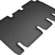 Load image into Gallery viewer, 3D MAXpider 2016-2020 Tesla Model X Kagu 2nd Row Floormats - Black - Main Product View