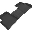 Load image into Gallery viewer, 3D MAXpider 2016-2020 Toyota Prius/Prius Prime Kagu 2nd Row Floormats - Black - Main Product View