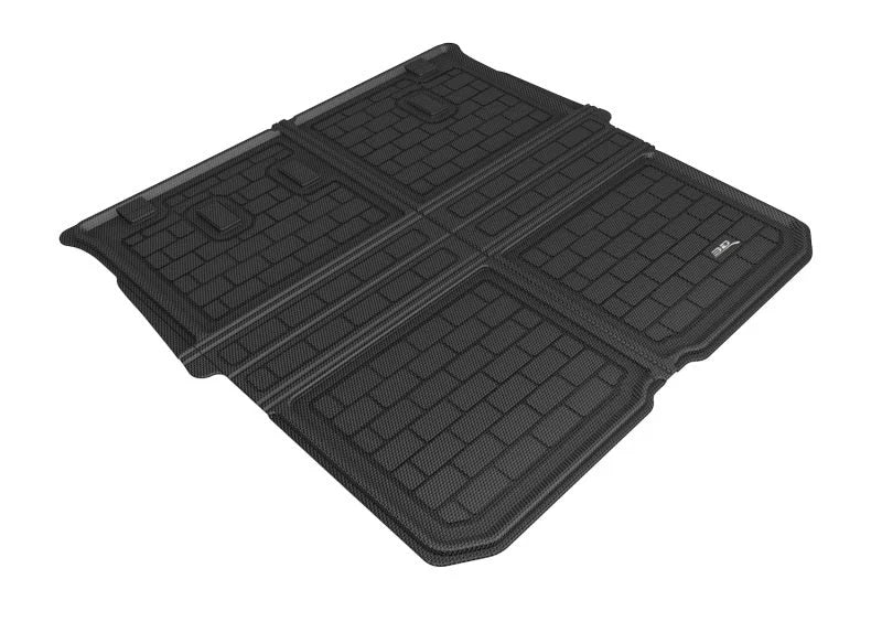 3D MAXpider 2016-2021 Honda Pilot Cross Fold (Behind 2nd Row) Kagu Cargo Liner - Black - Main Product View