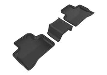 Load image into Gallery viewer, 3D MAXpider 20162020 Mercedes-Benz GLC-Class X205 Kagu 2nd Row Floormats - Black - Main Product View