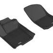 Load image into Gallery viewer, 3D MAXpider 2017-2018 Mercedes-Benz GLE-Class C292 Kagu 1st Row Floormat - Black - Main Product View