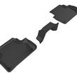 Load image into Gallery viewer, 3D MAXpider 2017-2019 Audi A4/S4/A5 Sportback/S5 Sportback Kagu 2nd Row Floormats - Black - Main Product View