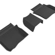 Load image into Gallery viewer, 3D MAXpider 2017-2019 Buick Lacrosse Kagu 2nd Row Floormats - Black - Main Product View