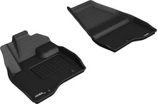 Load image into Gallery viewer, 3D MAXpider 2017-2019 Ford Explorer Kagu 1st Row Floormat - Black - Main Product View