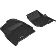 Load image into Gallery viewer, 3D MAXpider 2017-2019 Ford F-250/350/450 Kagu 1st Row Floormat - Black - Main Product View