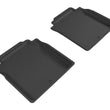 Load image into Gallery viewer, 3D MAXpider 2017-2019 Genesis G90 Kagu 2nd Row Floormats - Black - Main Product View