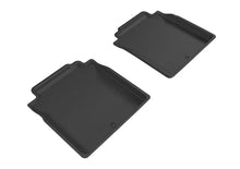Load image into Gallery viewer, 3D MAXpider 2017-2019 Genesis G90 Kagu 2nd Row Floormats - Black - Main Product View
