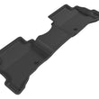 Load image into Gallery viewer, 3D MAXpider 2017-2019 Hyundai Ioniq Hybrid/Ioniq Plug-in Kagu 2nd Row Floormats - Black - Main Product View