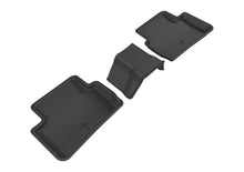 Load image into Gallery viewer, 3D MAXpider 2017-2019 Infiniti QX30 Kagu 2nd Row Floormats - Black - Main Product View