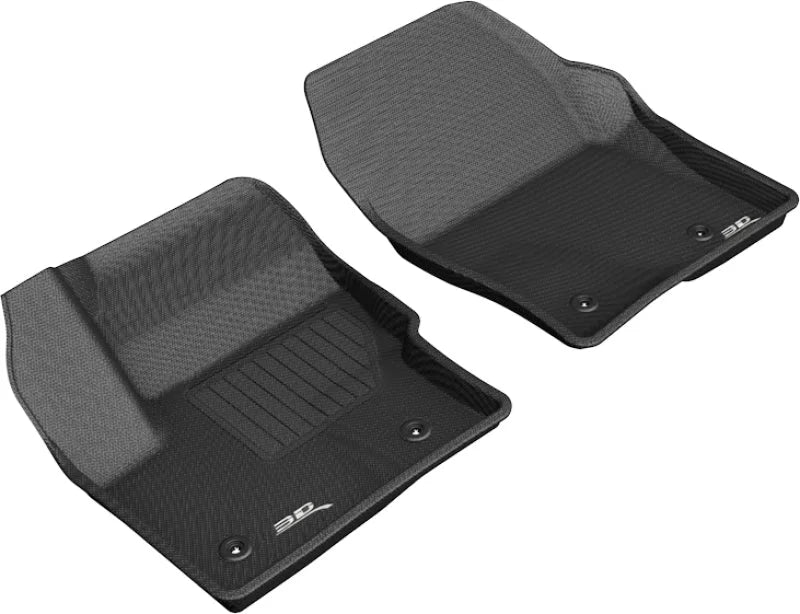 3D MAXpider 2017-2019 MKC Kagu 1st Row Floormat - Black - Main Product View
