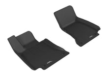 Load image into Gallery viewer, 3D MAXpider 2017-2019 Mercedes-Benz E-Class Sedan W213 Kagu 1st Row Floormat - Black - Main Product View