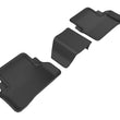 Load image into Gallery viewer, 3D MAXpider 2017-2019 Mercedes-Benz E-Class Sedan W213 Kagu 2nd Row Floormats - Black - Main Product View