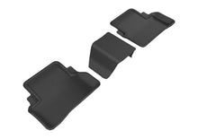 Load image into Gallery viewer, 3D MAXpider 2017-2019 Mercedes-Benz E-Class Sedan W213 Kagu 2nd Row Floormats - Black - Main Product View