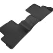 Load image into Gallery viewer, 3D MAXpider 2017-2019 Nissan Rogue Sport Kagu 2nd Row Floormats - Black - Main Product View