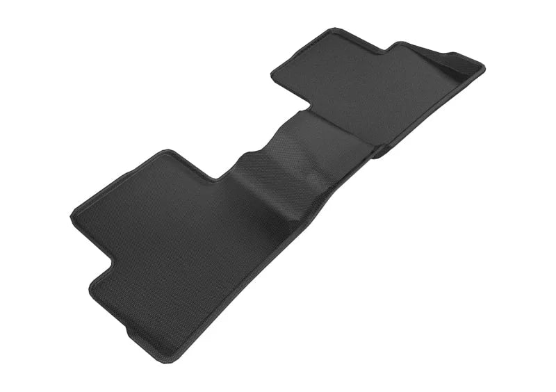 3D MAXpider 2017-2019 Nissan Rogue Sport Kagu 2nd Row Floormats - Black - Main Product View