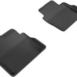 Load image into Gallery viewer, 3D MAXpider 2017-2019 Volvo S90/V90 Kagu 2nd Row Floormats - Black - Main Product View