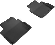 Load image into Gallery viewer, 3D MAXpider 2017-2019 Volvo S90/V90 Kagu 2nd Row Floormats - Black - Main Product View
