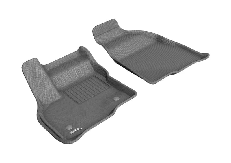 3D MAXpider 2017-2020 Chevrolet Bolt Ev Kagu 1st Row Floormat - Gray - Main Product View