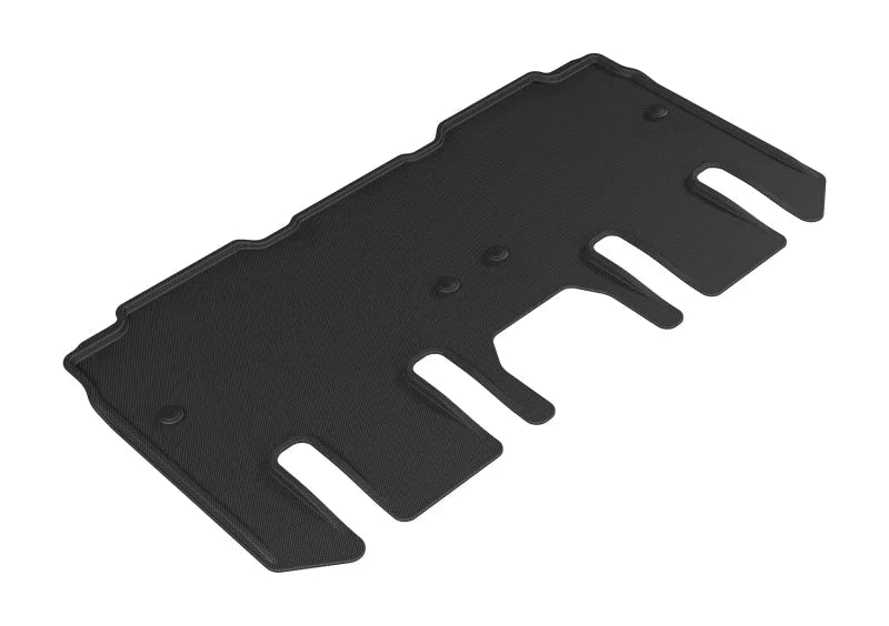 3D MAXpider 2017-2020 Chrysler Pacifica/Voyager Kagu 2nd Row Floormats - Black - Main Product View