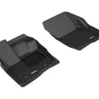 Load image into Gallery viewer, 3D MAXpider 2017-2020 Ford/Lincoln Fusion/MKZ Kagu 1st Row Floormat - Black - Main Product View