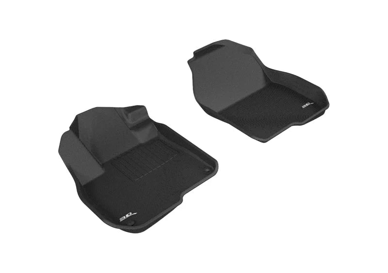 3D MAXpider 2017-2020 Honda CR-V Kagu 1st Row Floormat - Black - Main Product View