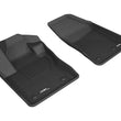Load image into Gallery viewer, 3D MAXpider 2017-2020 Jeep Compass Kagu 1st Row Floormat - Black - Main Product View
