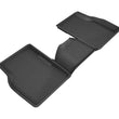 Load image into Gallery viewer, 3D MAXpider 2017-2020 Jeep Compass Kagu 2nd Row Floormats - Black - Main Product View