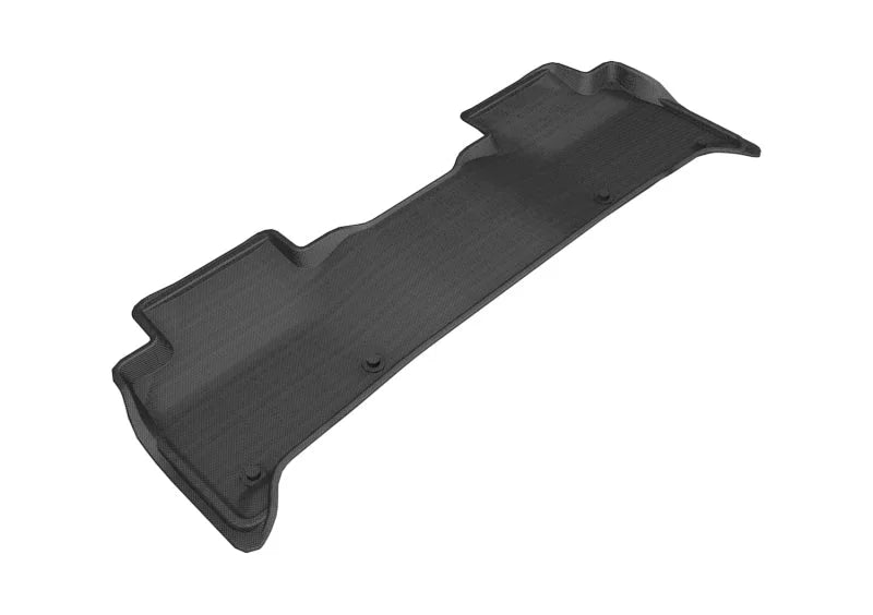 3D MAXpider 2017-2020 Land Rover Discovery Kagu 2nd Row Floormats - Black - Main Product View