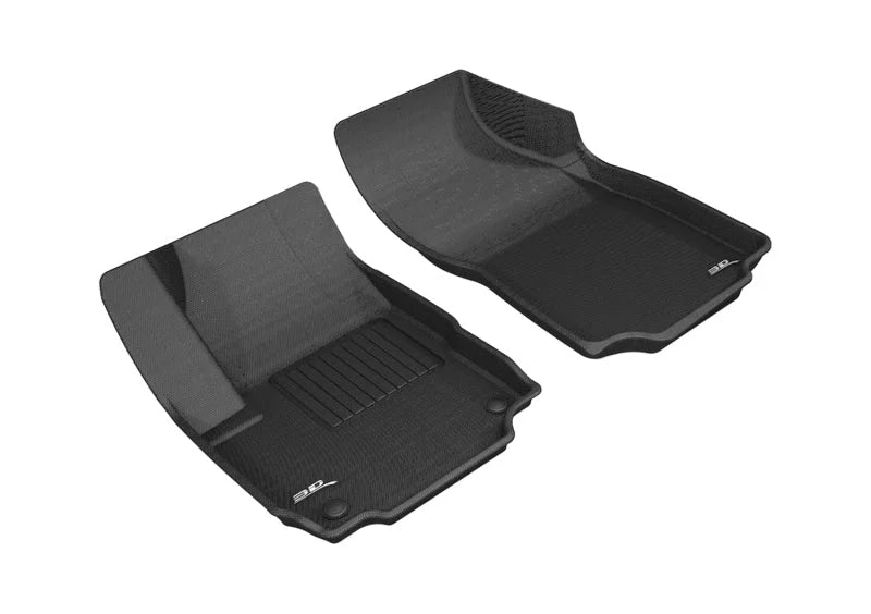 3D MAXpider 2018-2020 GMC Terrain Kagu 1st Row Floormat - Black - Main Product View