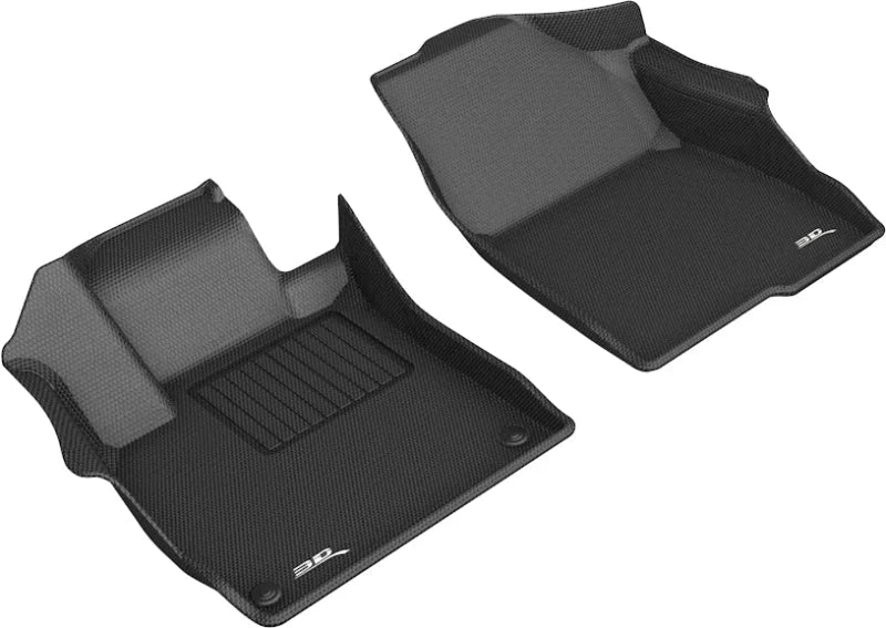 3D MAXpider 2018-2020 Honda Accord Kagu 1st Row Floormat - Black - Additional View 6