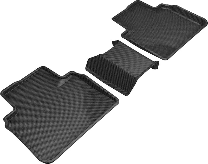 3D MAXpider 2018-2020 Honda Accord Kagu 2nd Row Floormats - Black - Additional View 6
