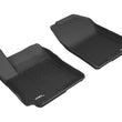 Load image into Gallery viewer, 3D MAXpider 2018-2020 Hyundai Accent Sedan Kagu 1st Row Floormat - Black - Main Product View