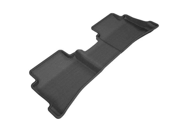 3D MAXpider 2018-2020 Hyundai Accent Sedan Kagu 2nd Row Floormats - Black - Main Product View