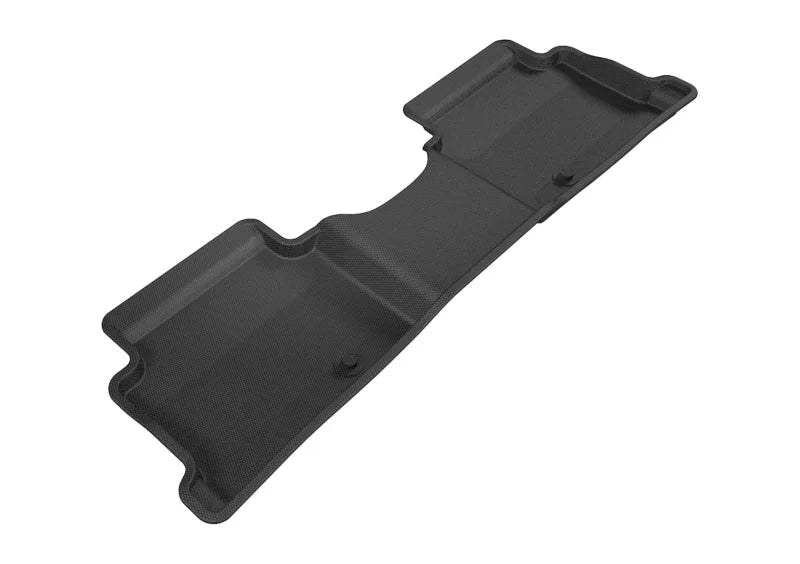 3D MAXpider 2018-2020 Hyundai Elantra GT Kagu 2nd Row Floormats - Black - Main Product View