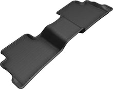Load image into Gallery viewer, 3D MAXpider 2018-2020 Hyundai Kona Kagu 2nd Row Floormats - Black - Main Product View