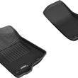 Load image into Gallery viewer, 3D MAXpider 2018-2020 Jeep Wrangler JL Sport/Gladiator Jt Kagu 1st Row Floormat - Black - Main Product View