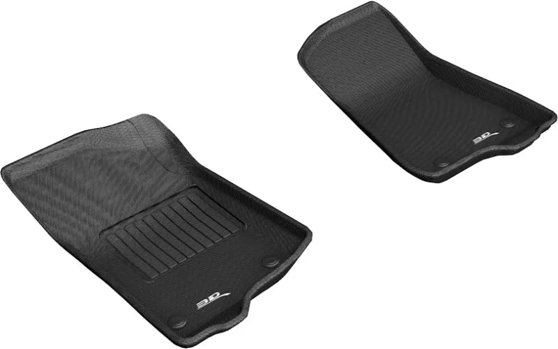 3D MAXpider Kagu 1st Row Floormat - Black fits 2018-2020 Jeep...