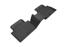 Load image into Gallery viewer, 3D MAXpider 2018-2020 Kia Stinger Kagu 2nd Row Floormats - Black - Main Product View
