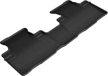 Load image into Gallery viewer, 3D MAXpider 2018-2020 Lexus RXL Kagu 2nd Row Floormats - Black - Main Product View