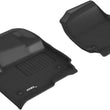 Load image into Gallery viewer, 3D MAXpider 2018-2020 Lincoln/Ford Navigator/Expedition Kagu 1st Row Floormat - Black - Main Product View