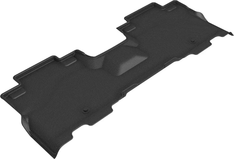 3D MAXpider 2018-2020 Lincoln/Ford Navigator/Expedition Kagu 2nd Row Floormats - Black - Main Product View